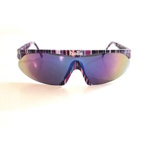 Vintage Bolle Luxury Eagle Vision Shield Sport Sunglasses Shades Made In France